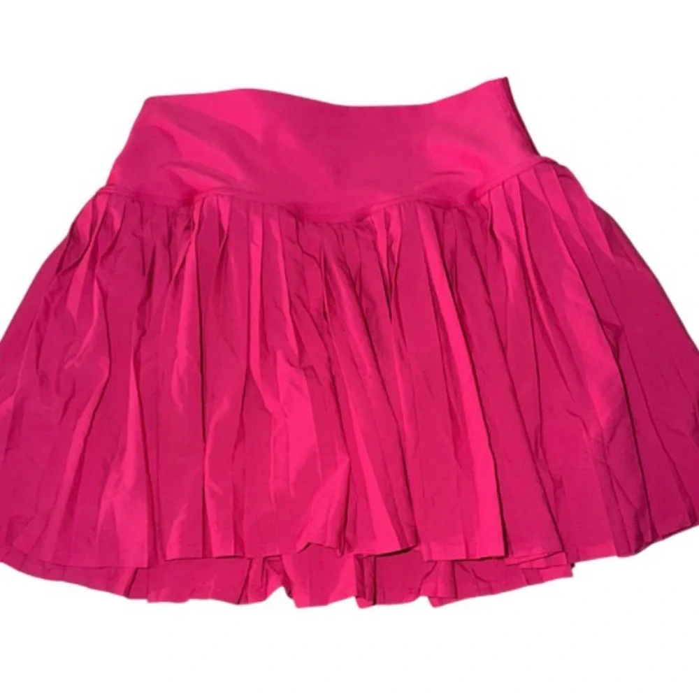 ALO Yoga Bright Pink A-Line Skirt